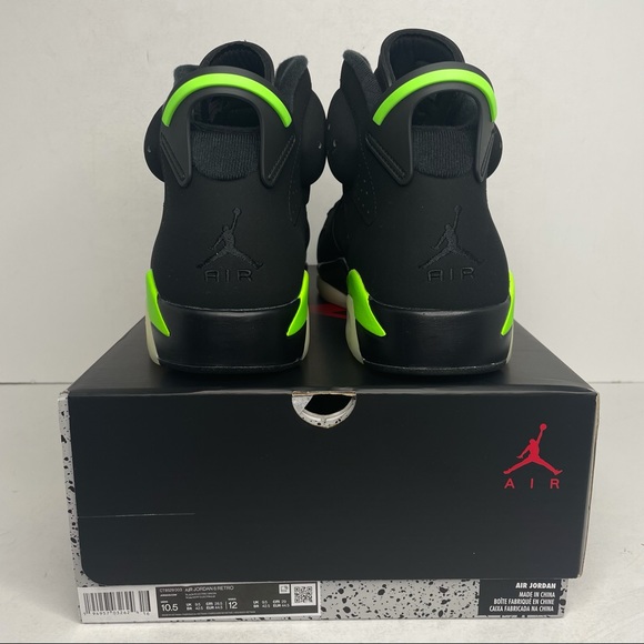 Nike Air Jordan 6 Retro “Electric Green” NEW 2021 - Picture 4 of 4
